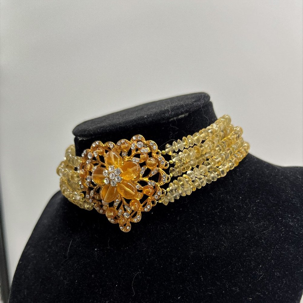 SIMAN TU Haute Couture Choker Necklace